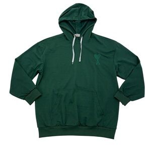 AMI Alexandre Mattiussi Hoodie Medium Green